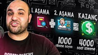 Youtube PARA KAZANMA Aktifleştirmenin EN KOLAY Yolu - 2024 Youtube Para Kazanma Aktifleştirme