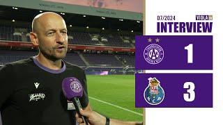 Trainer Stephan Helm zum 13 gegen FC Porto 072024 #faklive #Veilchen #violatv