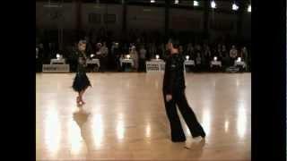 Martino Zanibellato and Michelle Abildtrup - Danish Championship latin 2012 - last rumba