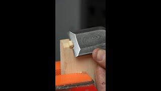 Damascus Chisel Sharpening