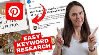 How to Find Keywords for Pinterest SEO When You Dont Know Where to Start