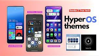 Xiaomi Best theme for MiUI 14 & hyperOS  Multi lock style and charging Animation  #hyperos