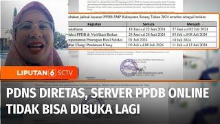 PDNS Diretas Dampaknya ke Mana-Mana Server PPDB Online Tak Bisa Dibuka  Liputan 6