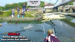 Rejeki.. Saat Mancing Dapat Ikan Besar Sampai Heran Pemancing Lain