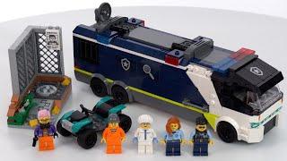 LEGO City Police Mobile Crime Lab Truck 60418 review They got the formula right again