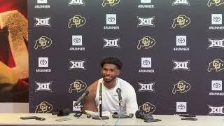 Shedeur Sanders Post Game Press Conference  Colorado Buffaloes vs Nebraska 