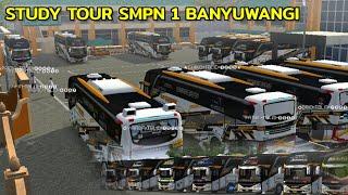 Nganter Study Tour Siswa SMPN 1 Banyuwangi Mabar Bussid - Bus Simulator Indonesia