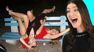 Drunk girls funny video part 2 2023  Drunk sexy girls fail compilation 2023