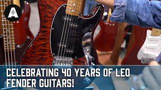 New G&L Guitars - Crazy Custom Shops 40th Anniversary Models & Exotic Colours