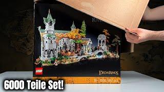 Unboxing des größten LEGO Herr der Ringe Sets Bruchtal  Set 10316