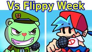 Friday Night Funkin - VS Flippy FULL WEEK + Cutscenes FNF ModHard Happy Tree Friends