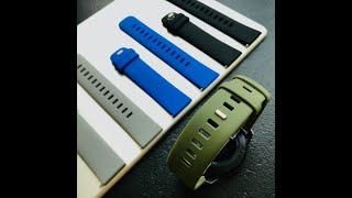 22mm Silicone watch strap