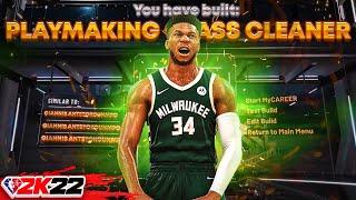 RARE 67 PLAYMAKING GLASS CLEANER is a DEMI GOD NBA 2K22 CURRENT GEN BEST BUILD 2K22 BEST BUILD