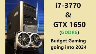 Budget Sleeper Gaming PC for 2024  i7-3770 & GTX 1650