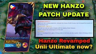 FINALLY NEW HANZO PATCH UPDATE  Hanzo unlimited ulti now??