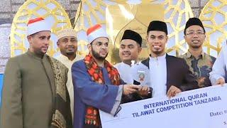 Ustd Syamsuri Firdaus di nobatkan sebagai Juara 1 Internasional Quran Tilawat Competition Tanzania