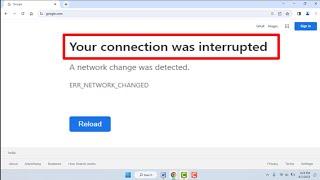 How to Fix Your Connection Was Interrupted Error in Google Chrome  Windows