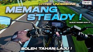 KAPCAI HYPERUNDERBONE PALING STEADY   Suzuki Raider R150 FI Satria Malaysia 4K