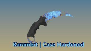 Speed RenderArt {Karambit  Case Hardened}