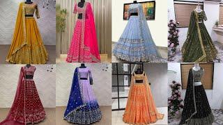 New latest partywear lehenga designBeautiful lehenga choli 2023 lehenga ki design 