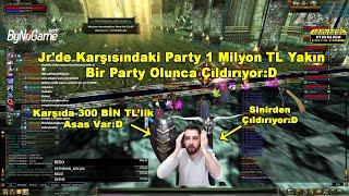 1ST3NM1 - Jrde Karşısındaki Party 1 Milyon TL Yakın Bir Party Olunca ÇıldırıyorD  Knight Online