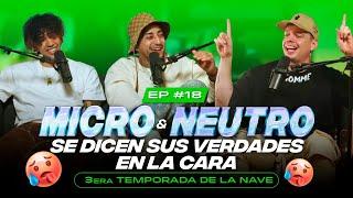 @MicroTDH  @NeutroShortyOficial hablan sin tapujos sobre su ascenso en la música LaNavePodcast#EP18