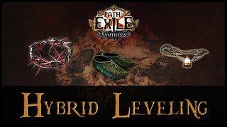 Leveling Hybrid ES in POE is pretty good.  Seriously  Behind Eyes Gaming