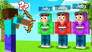 REAL JELLY vs. FAKE JELLY In GUESS WHO Minecraft