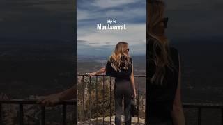 Welcome to #Montserrat  #spain #spaintravel #travelvlog