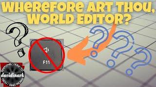 BeamNG Drive - FIX World Editor F11 NOT WORKING BeamNg Drive Tutorial How to play BeamNG Drive