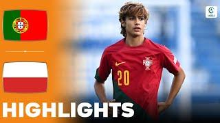 Portugal vs Poland  Highlights  U17 European Championship Quarter Final 30-05-2024