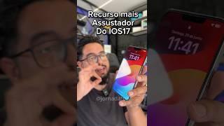 Recurso mais assustador do iOS17 #iphone #dicas #celular #truques #tecnologia