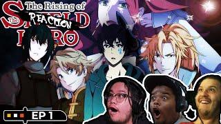 EPIC SHIELD ISEKAI  The Rising of the Shield Hero EPISODE 1 REACTION