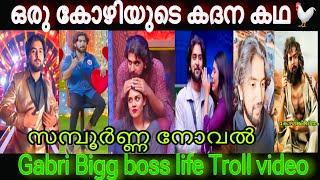 ഒരു കോഴിയുടെ കദന കഥ   Gabri bigg boss life Troll video