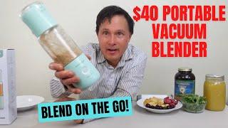 $40 Portable Vacuum Blender Blends Better Tasting Smoothies on the Go