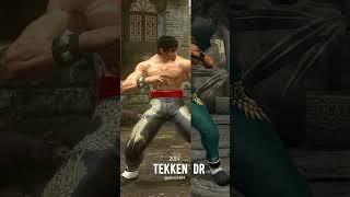 Law Tekken 1 to Tekken 8 Comparison