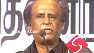 Rajini & Sathyaraj Angry Speech Tamil Actress Bhuvaneshwari Prostitute Issue SIVAJITV.COM Part1