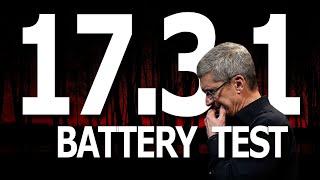 iOS 17.3.1 Battery Life  Battery Drain  Battery Performance Test.