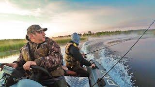 Ловля ХИЩНИКА с лодки ОСЕНЬЮ  RIB KING FISH X-Pro 380 + Yamaha 60