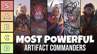 The Most Powerful Artifact Deck Commanders  Power Tier List  EDH  Commander  MTG