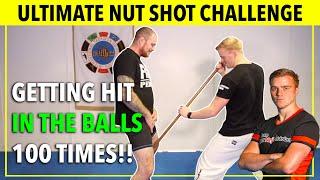 Getting Kicked in the Balls 100 times by Ginger Ninja Trickster