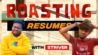 Resume Roasts With Striver  Ultimate Tips 