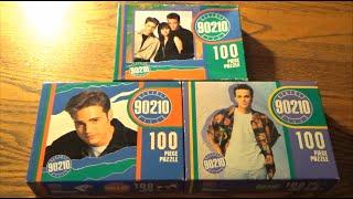 A Tale of A Swoonworthy Trio - Beverly Hills 90210 100-Piece Puzzles by Milton Bradley