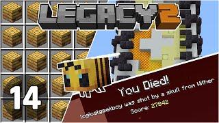 Bee Nest Farm & Bad Wither Fight - Legacy SMP 2 #14  Minecraft 1.16 Survival Multiplayer