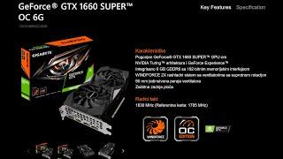 GIGABYTE Nvidia GTX 1660 Super 6GB GDDR6 OC - MSI Kombustor Furmark 3200MB Torture Test 100+ minutes