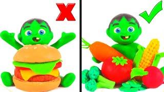  Fast Food VS Healthy Food 