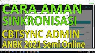 Cara AMAN Sinkronisasi Server ANBK 2021 Moda Semi Online untuk Asesmen Nasional