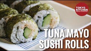 How to make Tuna Mayo Sushi Rolls.