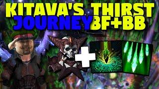 KITAVAS THIRST FROM ZERO TO HERO EASY UBERS  GIGA DAMAGE RAMPING MANA STACK BUILD