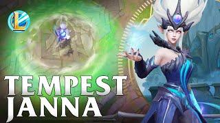 Tempest Janna Skin Spotlight - WILD RIFT